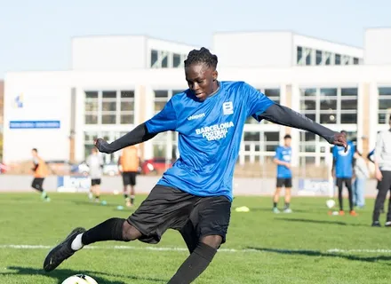 Barcelona  Football Tryout Training session and  Match photos